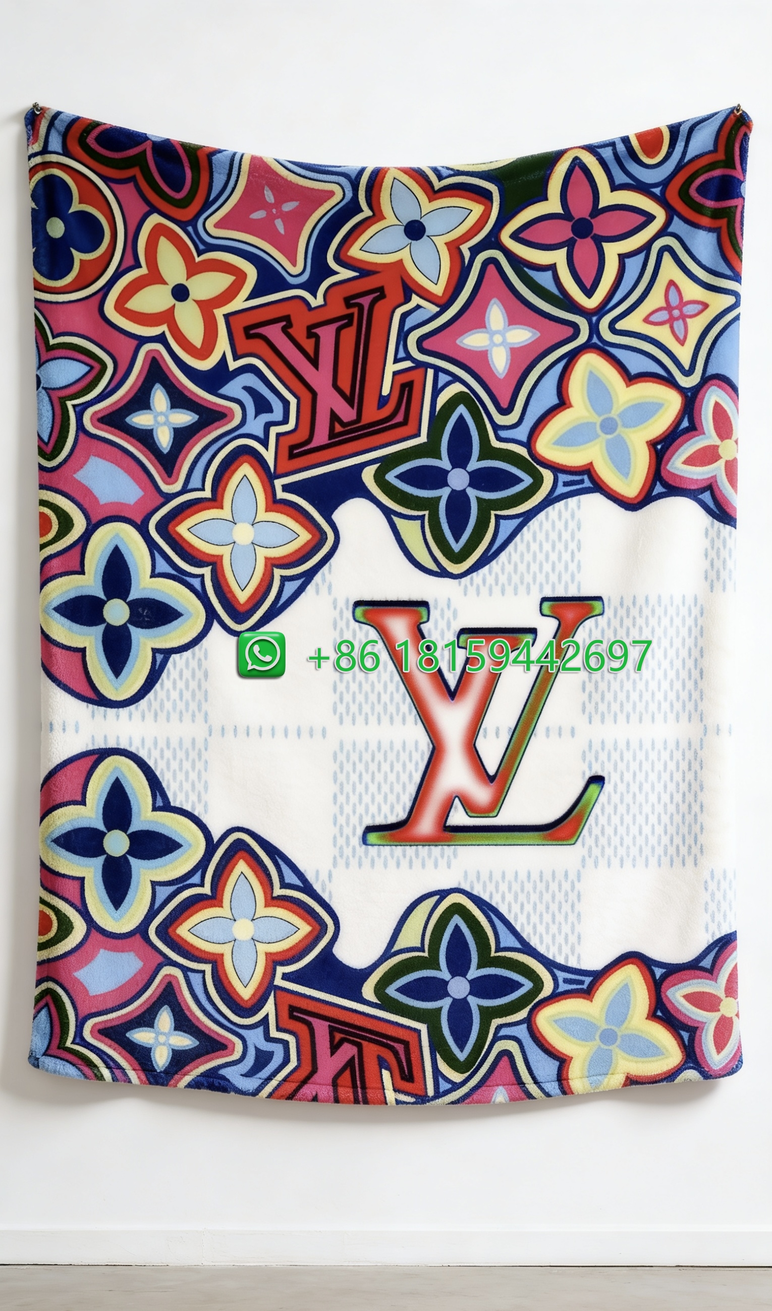 Louis Vuitton Throw Blankets